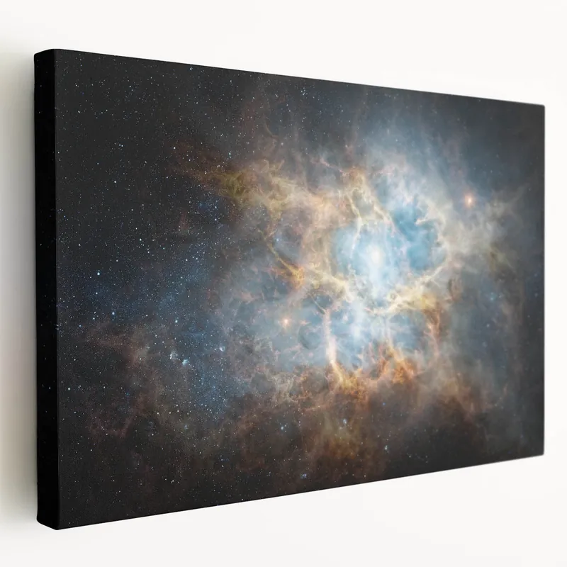Brand New Bright Cosmic Nebula Wall Art | Space Canvas Prints | Deep Space Decor