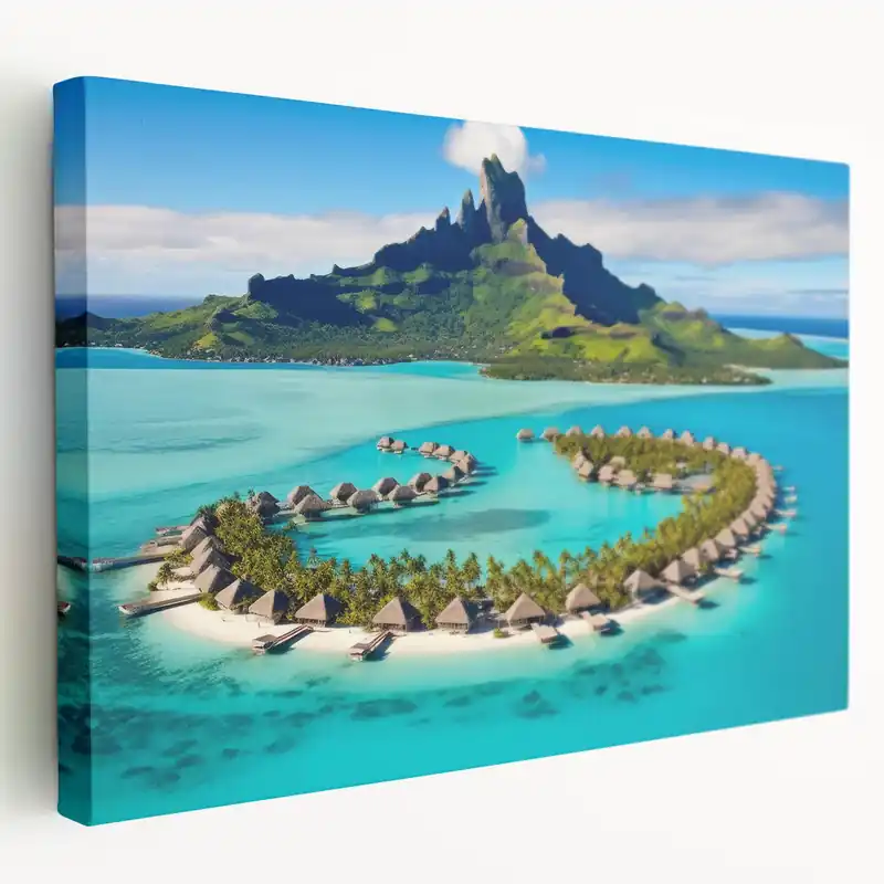 Breathtaking Coastal Beach Scenes - Oceanfront Canvas Art for Seaside Decor Same Day Shipping