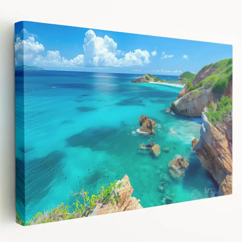 Scenic Cliffs Wall Art – Beautiful Cliffs Canvas Art for Home Decor Best Choice
