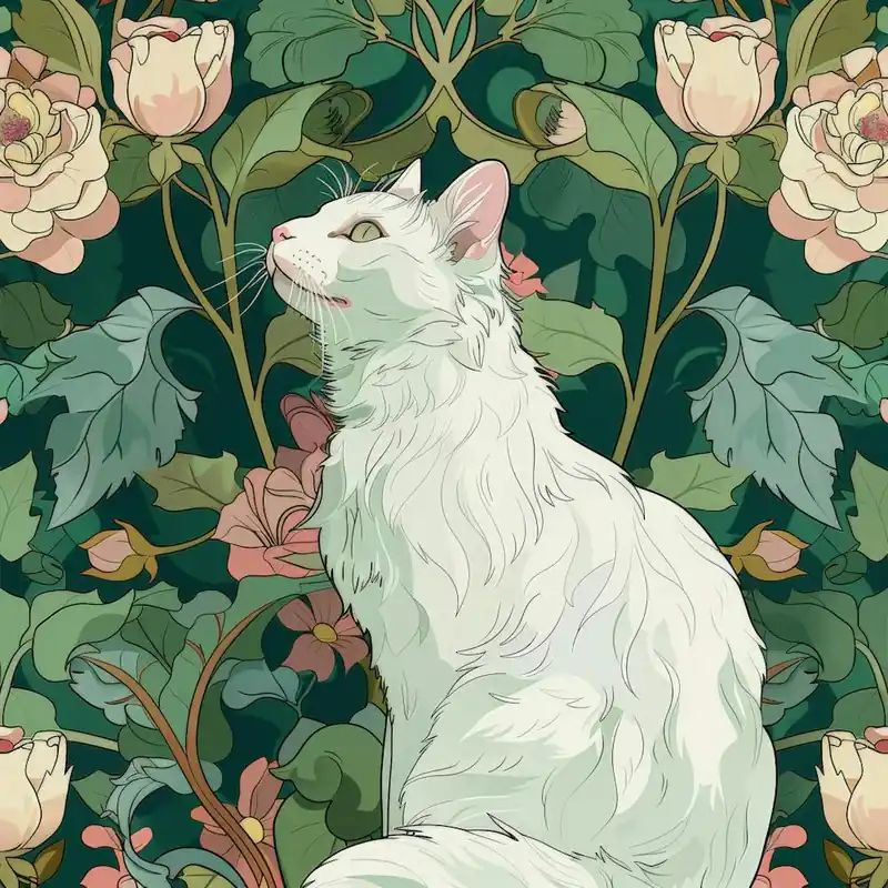 Worldwide Shipping White Cat 14