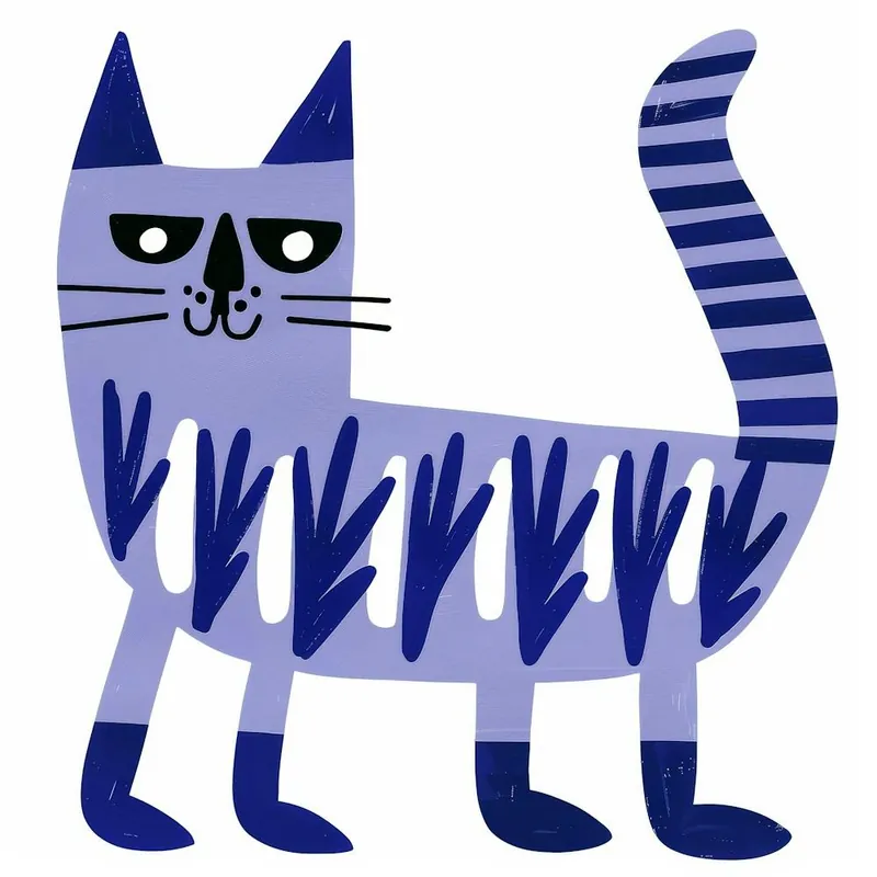Blue Cat 22 Crafted