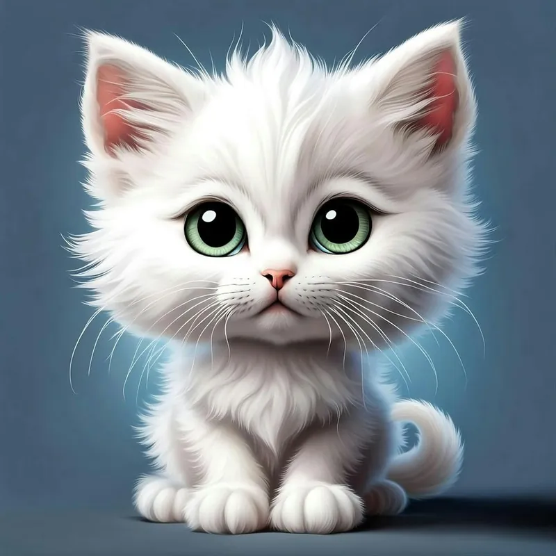 Cute White Kitten Sale