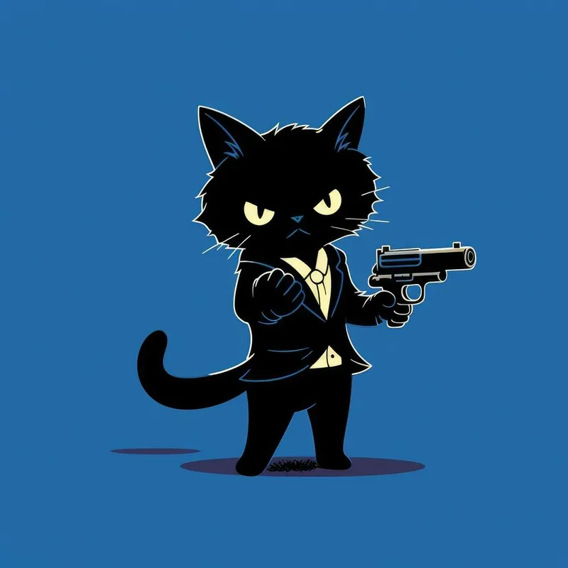 Cat In A Suit 1 Markdown