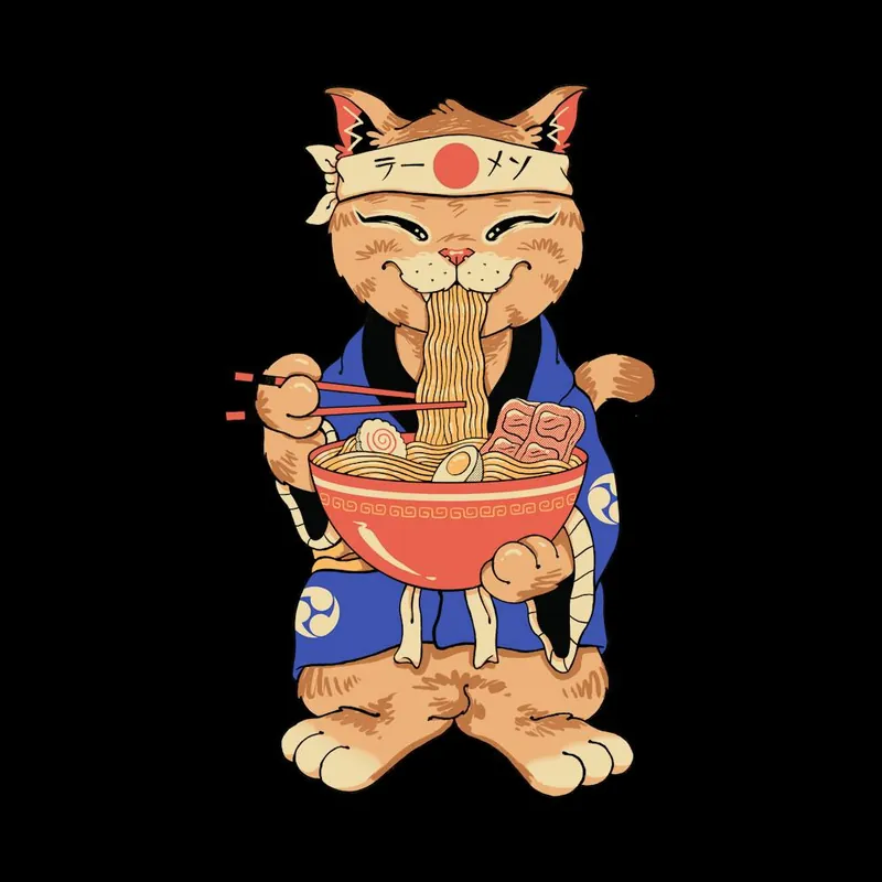 Holiday Sale Ramen Meowster Standing