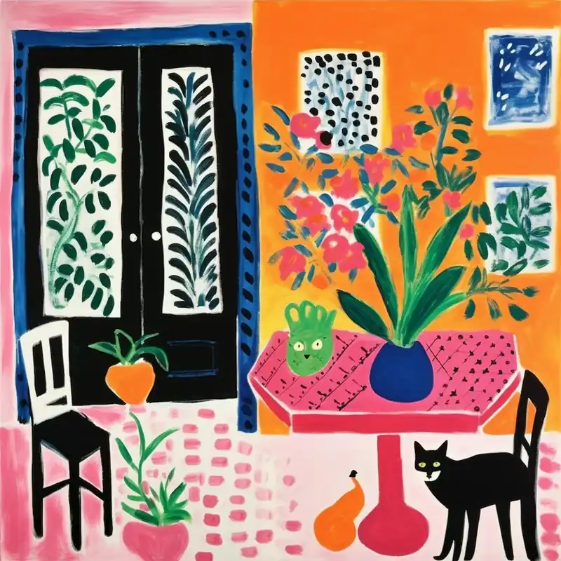 Cat In A Room 2 Affordable