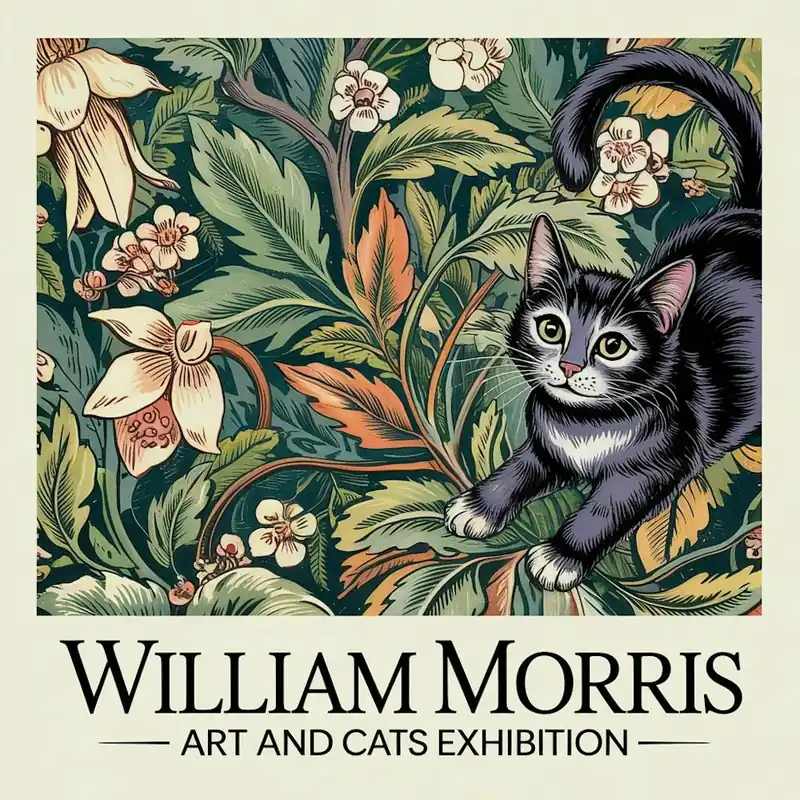 William Morris cats collection No Minimum Order
