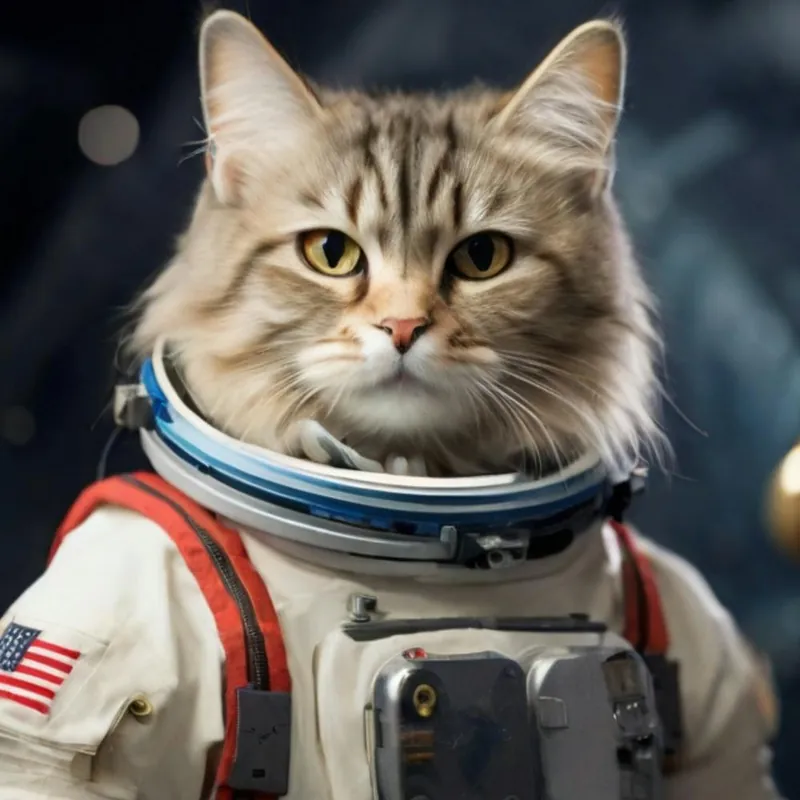 Popular Astronaut Cat 1