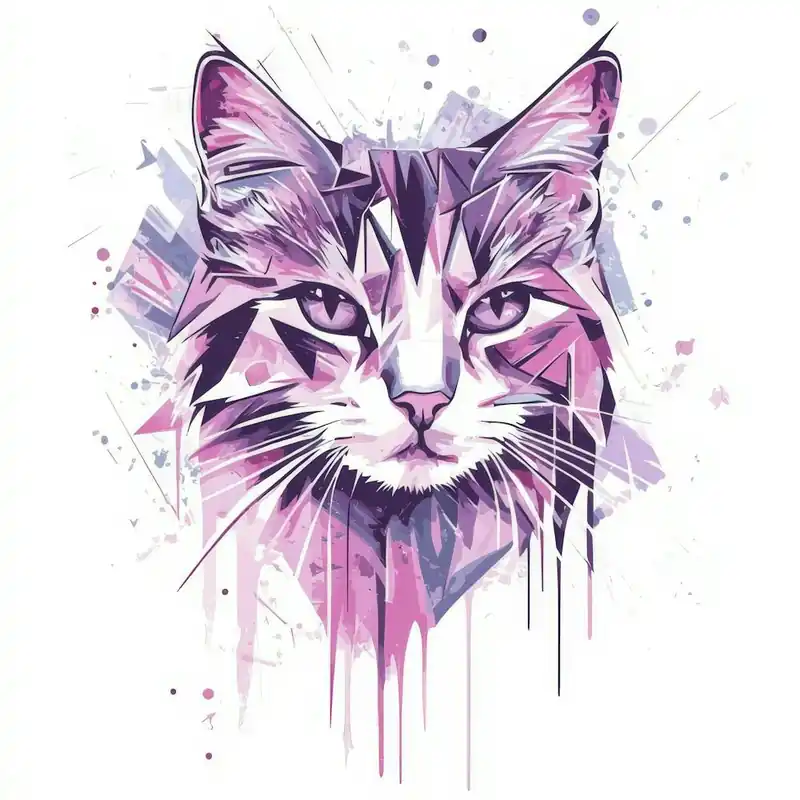 Limited Offer Geometric Cat
