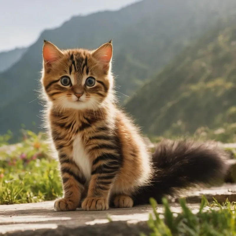 Kitten In The Mountains Must Have