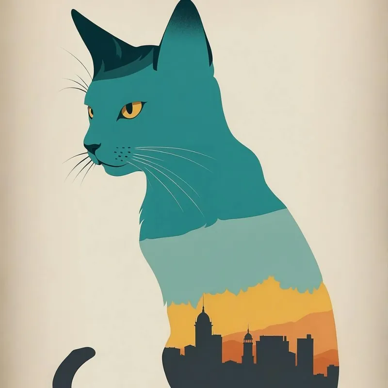 While Supplies Last Cat In The City