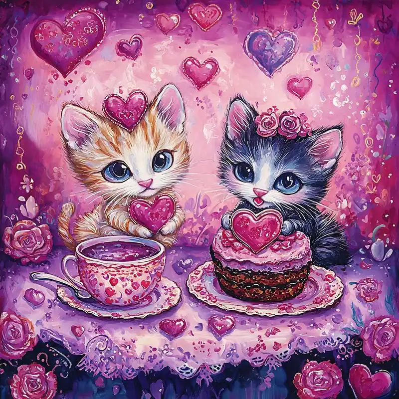 Valentine Kittens 6 Exclusive