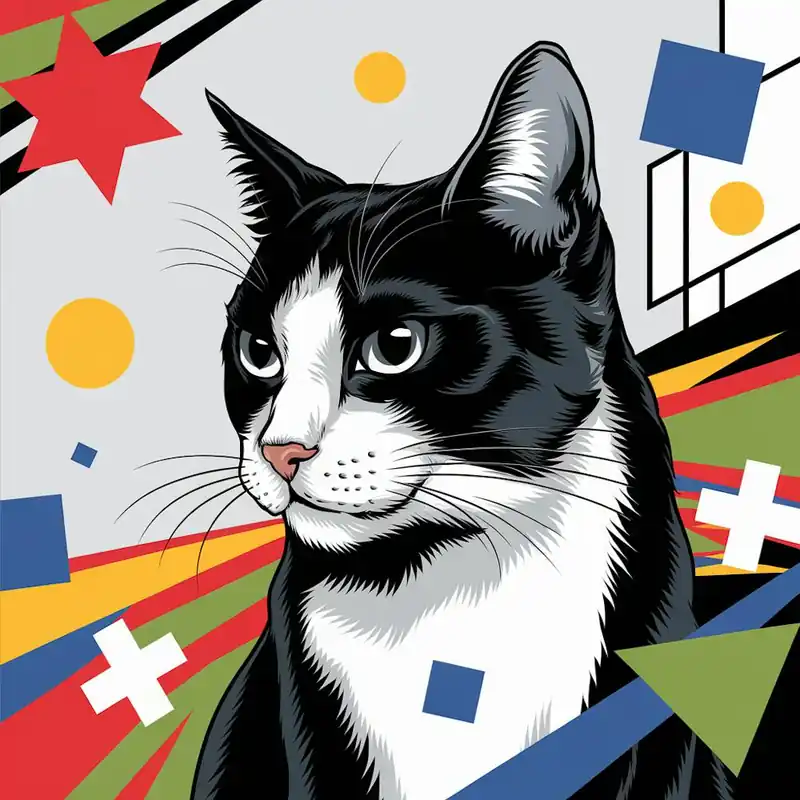While Supplies Last Cat With Stars