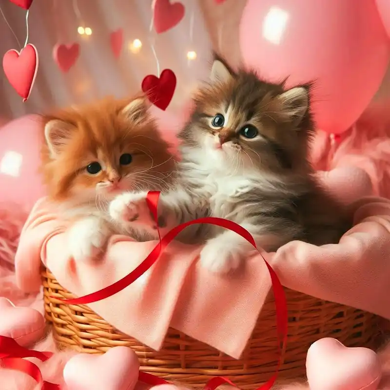 Buy Today Kittens In A Basket 1