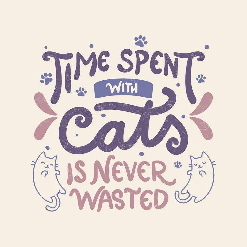 Wholesale Time Spent With Cats Is Never Wasted Square