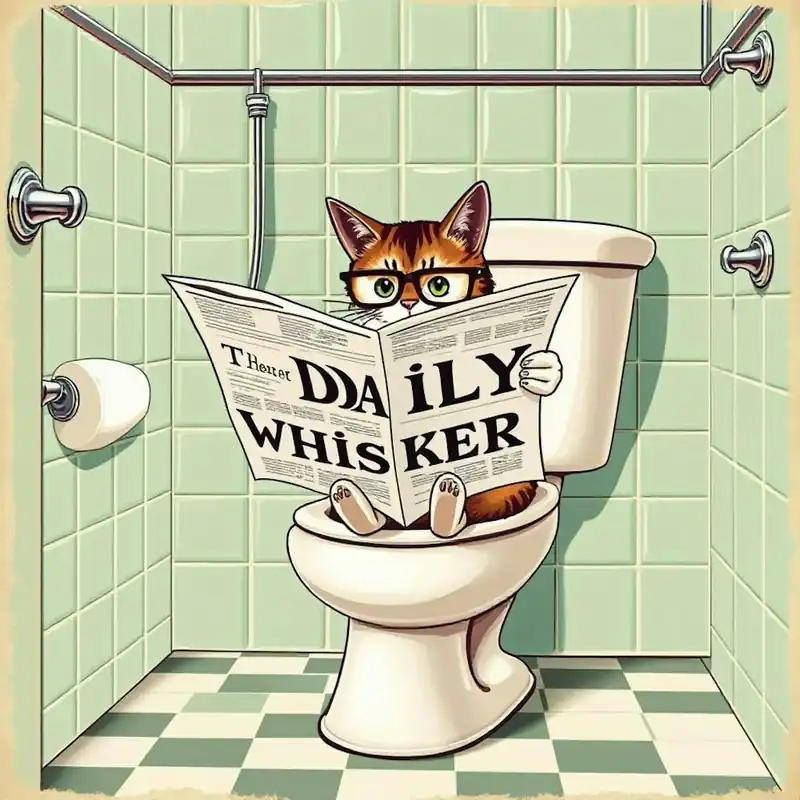 cat reading newspaper 2 Bulk Order