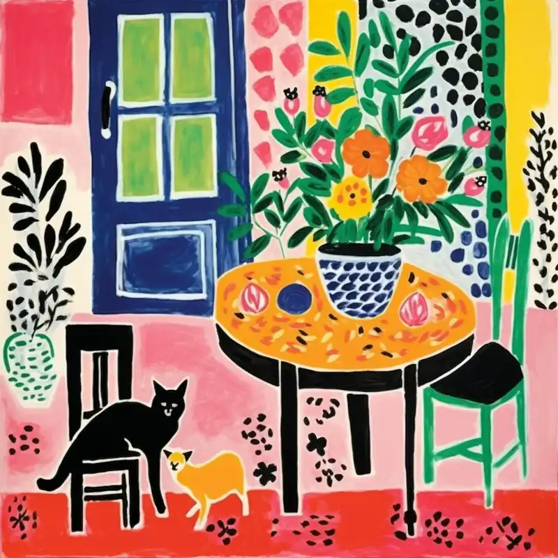 Cat On A Table 1 Latest