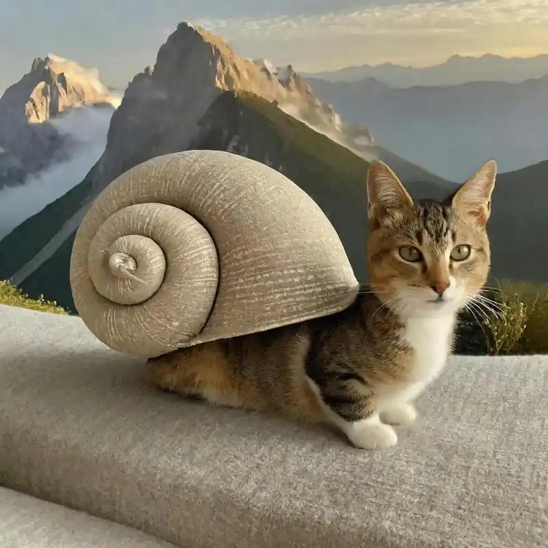 Today Only Cat Snail in the mountain 1