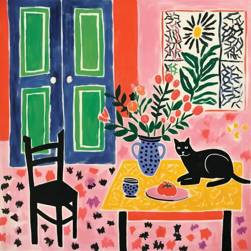 Cat On The Table Price Drop