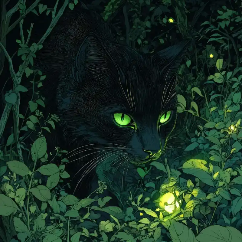 Black Cat In The Woods 1 Limited Time