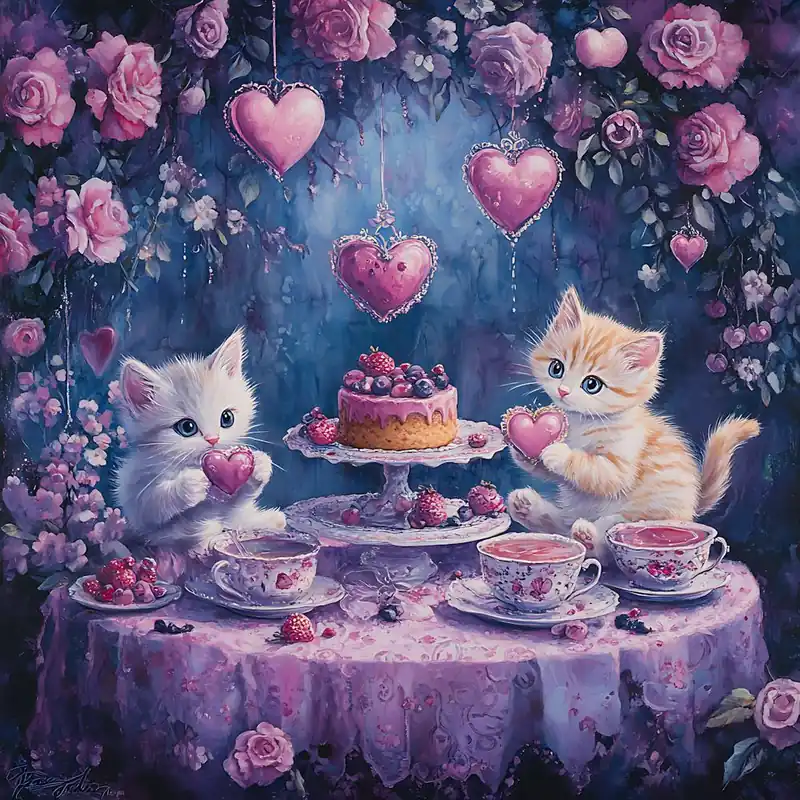 Valentine Kittens 5 Buy Online
