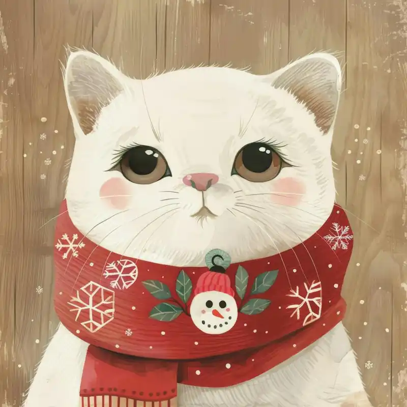 Budget Christmas Cat 2