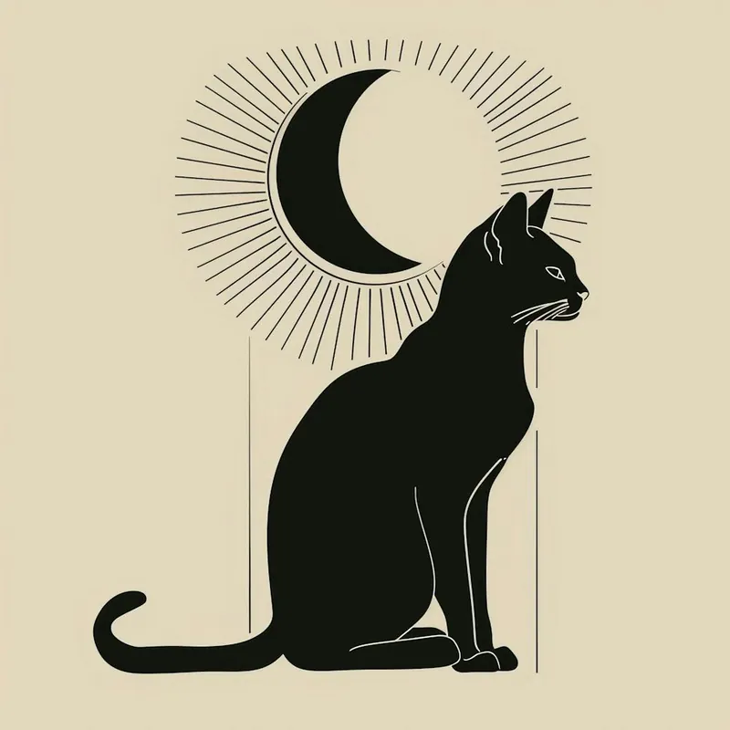 Get Yours Cat In The Moonlight 10