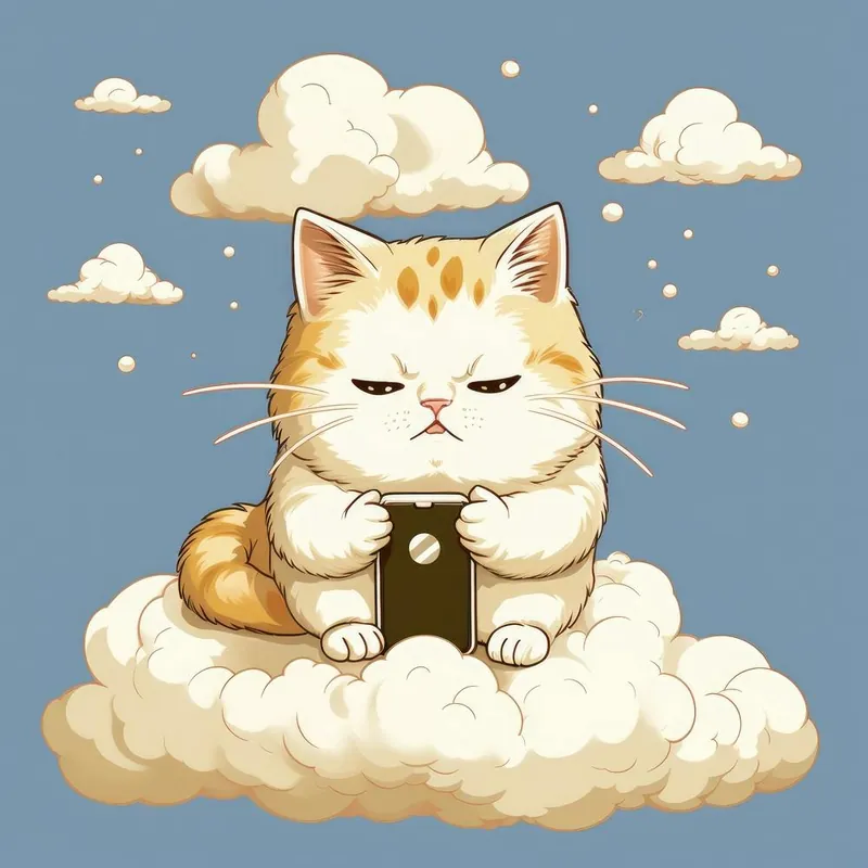 Cat On Clouds Express Delivery