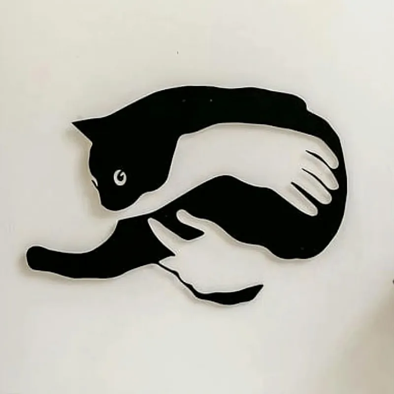 Fast Shipping Cat In Hand