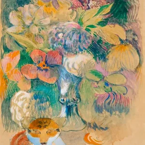Still Life With Cat, Paul Gauguin Cheap