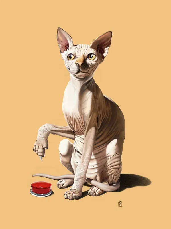 Worldwide Shipping Cat-astrophe (Colour)