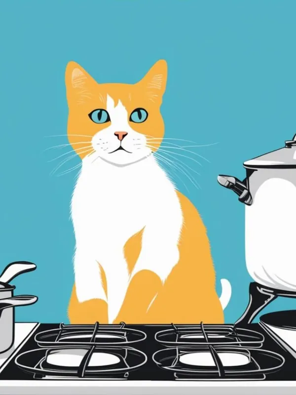 Top Rated Cat On Stove 2