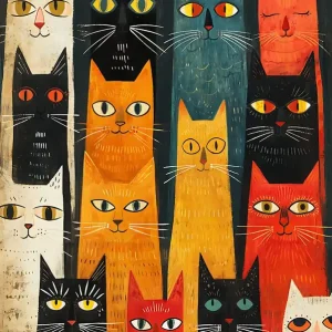 Worldwide Shipping Group Of Cats 2