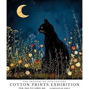 William Morris Cotton Prints Exhibition 17 Time-Limited