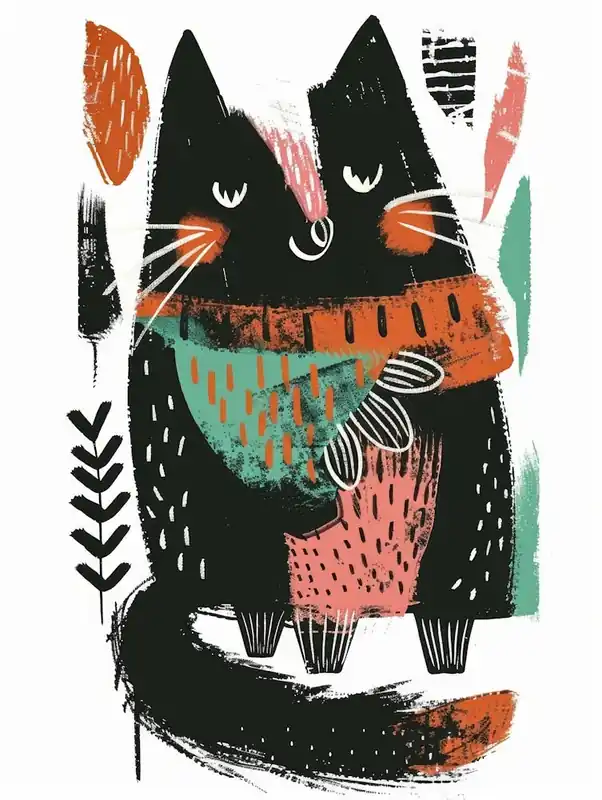 Wholesale Cat In Scarf