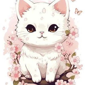 Viral Kawaii Cat Drawings 2