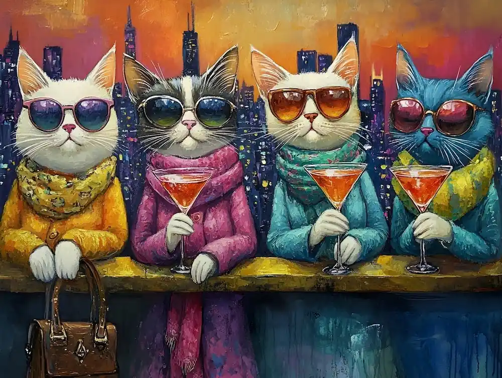 Buy Direct Cats At The Rooftop Bar 9