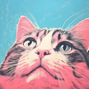 Super Sale Cat In The Sky