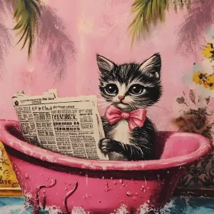 Viral Cat In Bathtub 1