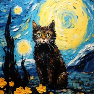 Starry Night Cat 2 Certified