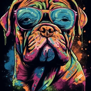 While Supplies Last Bulldog With Sunglasses Pop
