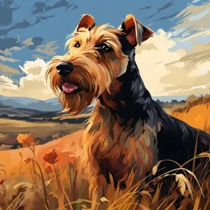Trending Airedale Terrier in the Country