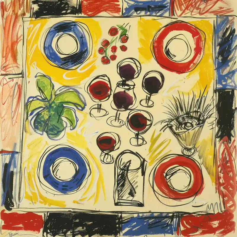 Time-Limited Wine Lunch Matisse Style 8