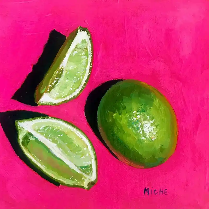 In Demand Limes On Pink