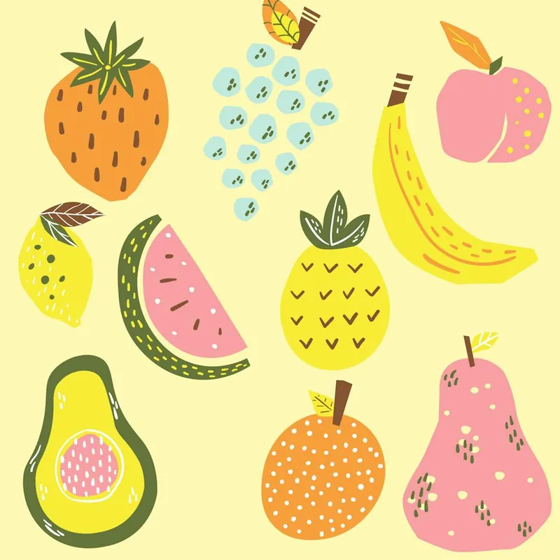 Discount Fruits Watermelon Pineapple Food Avocado Nature Melon Summer Healthy