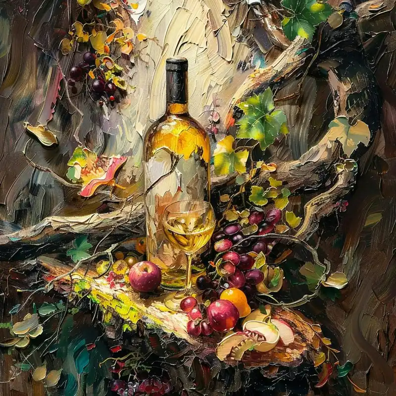Viral Wine And Grapes