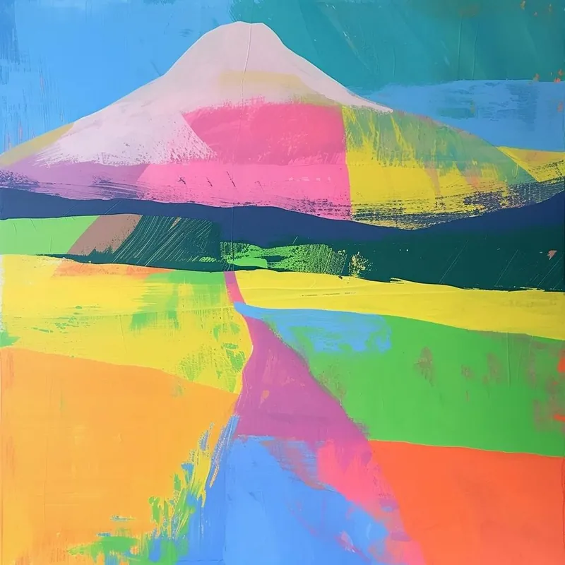 Worldwide Shipping Abstract Travel Collection Mount Kilimanjaro Tanzania 4