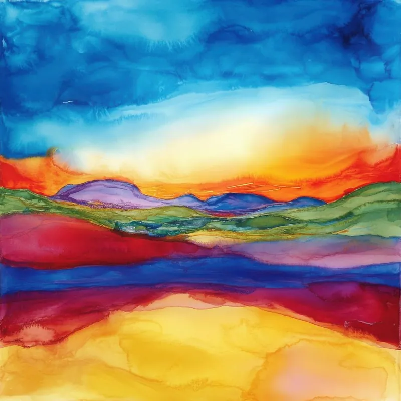 Sunset In The Mountains 61 Trusted Brand