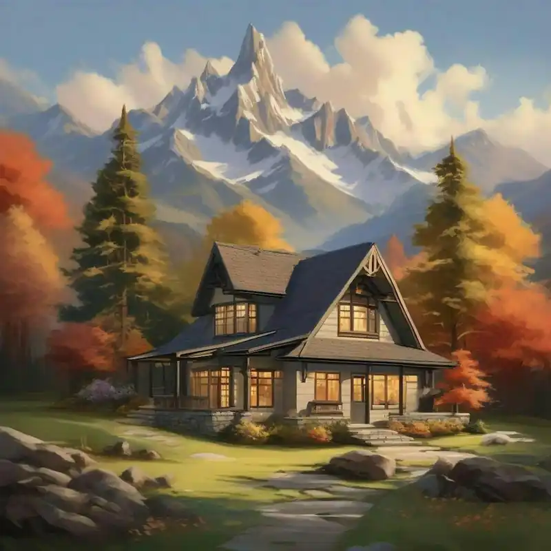 Factory Price Cabin In The Mountains