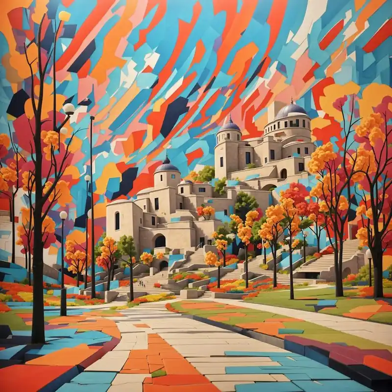Today Only Interpretation Of Kalemegdan Park Belg