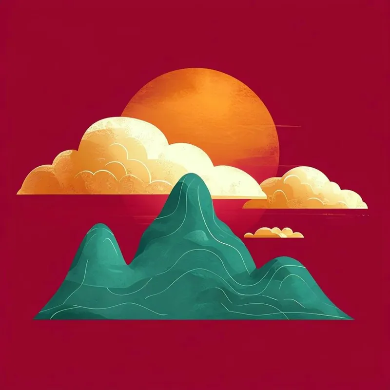 Time-Limited Mountains And Clouds